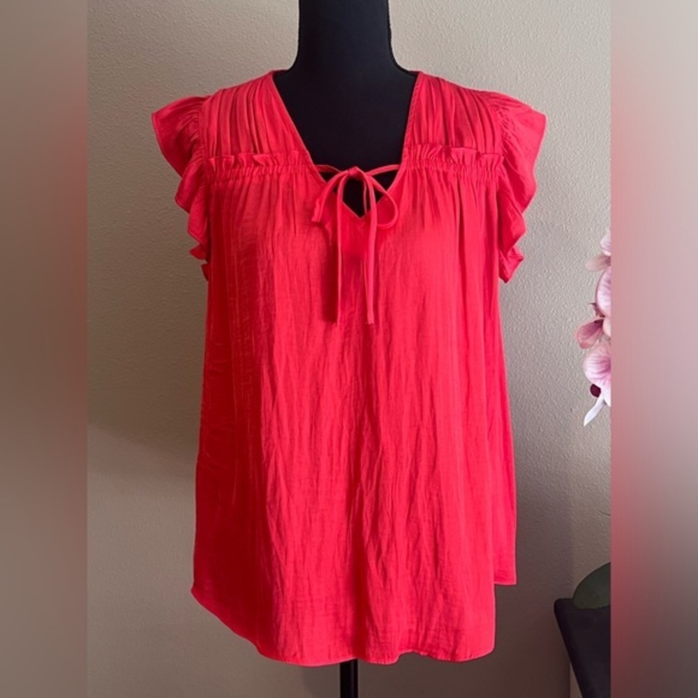 Rachel Roy Red Blouse NWT - Size S: Stylish and Brand New!